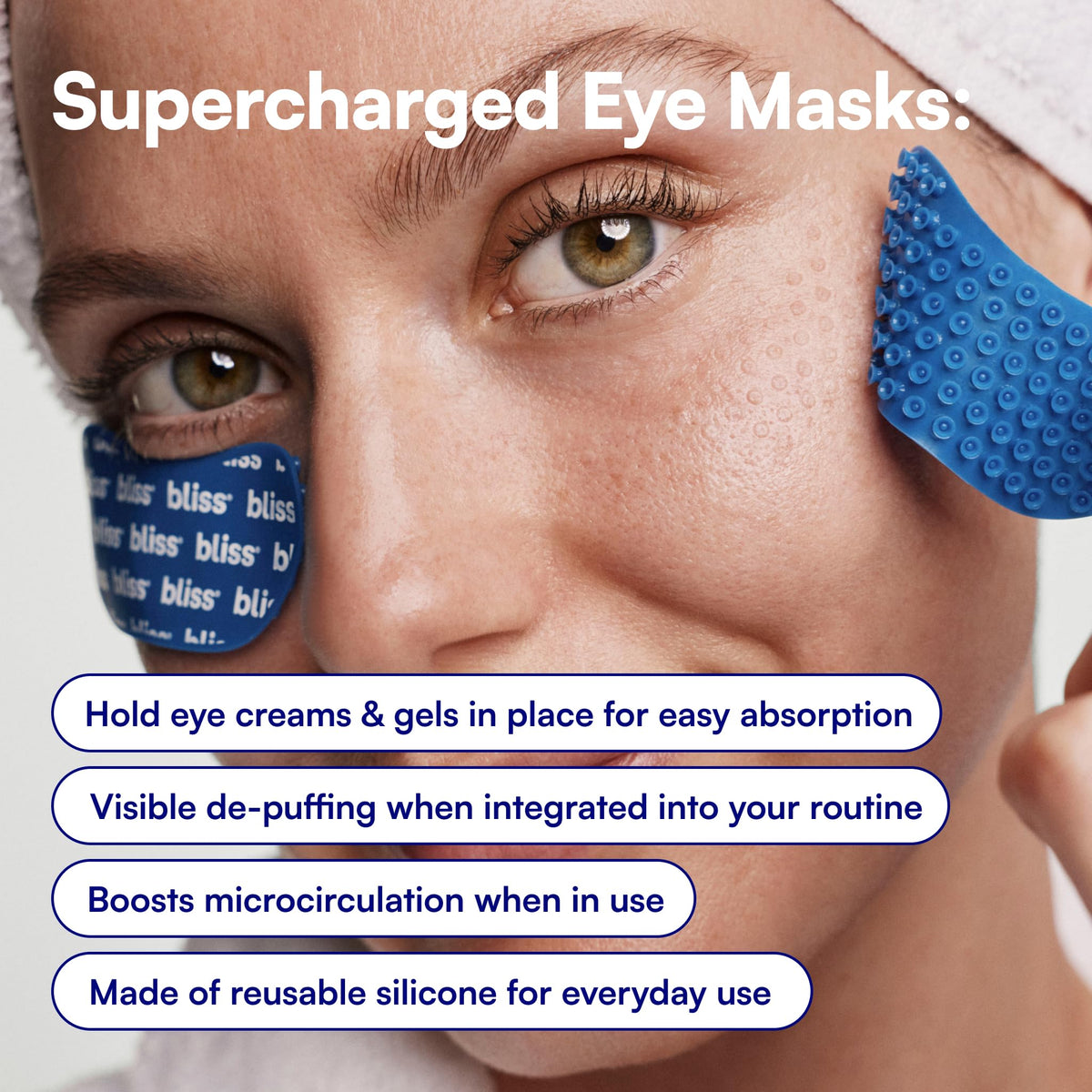 Bliss Pro close-up suction cups detail demonstrating serum lock-in