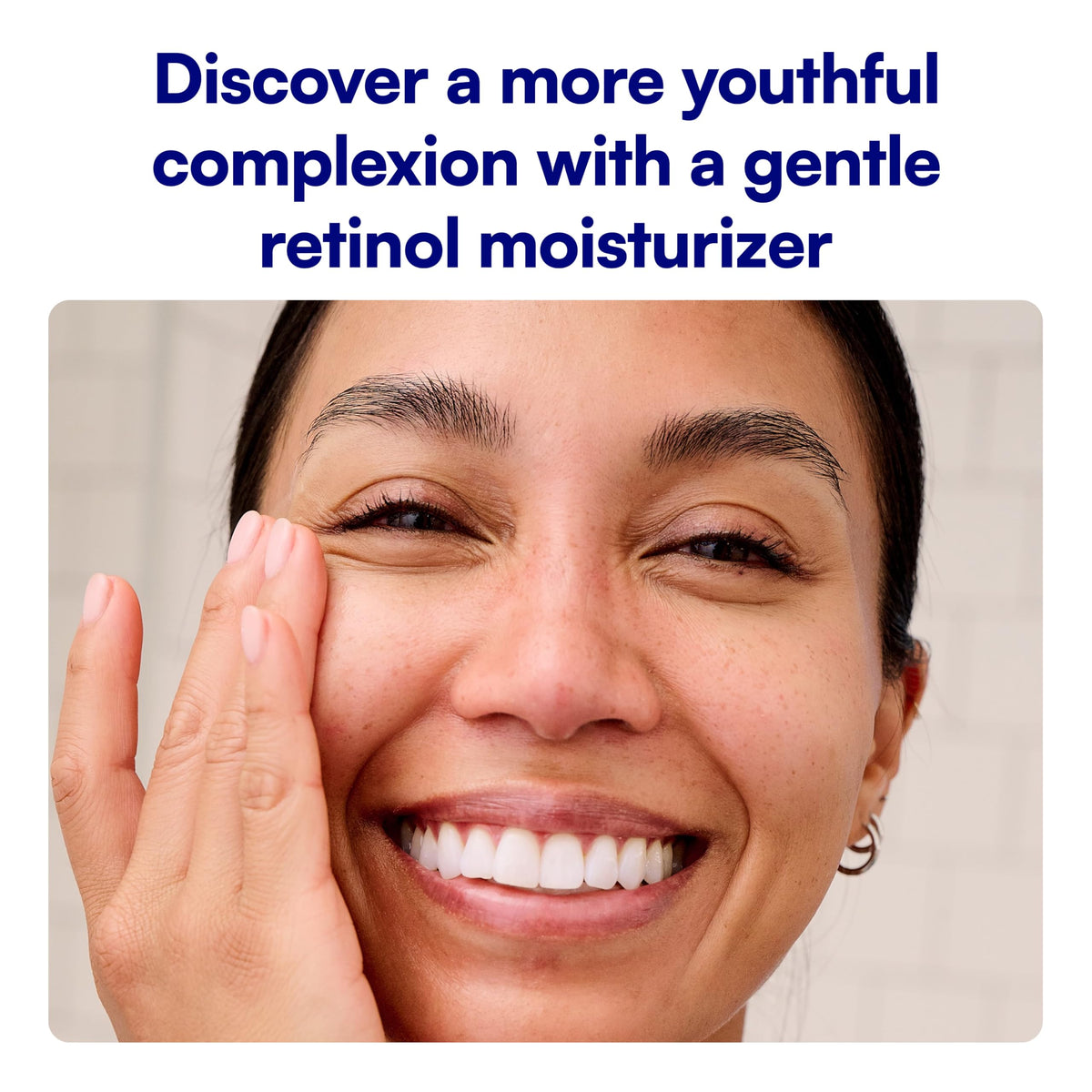Close-up cream texture from Bliss showing smooth formula and moisturizing benefit