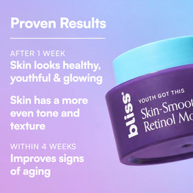 Product applied to hand from Bliss demonstrating lightweight spread and quick absorption
