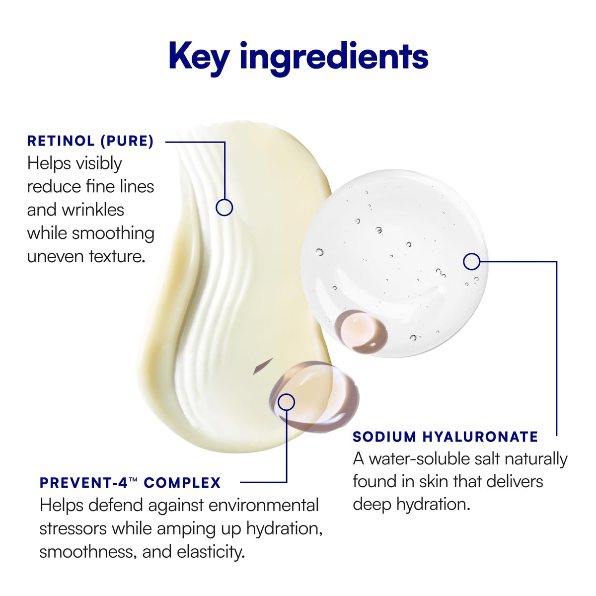 Bliss applying serum to skin demonstrating smooth application and improved texture