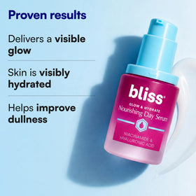Bliss texture closeup highlighting lightweight, non-sticky consistency