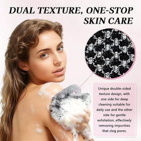 Blissal two different textured sides displayed for customizable cleansing benefit