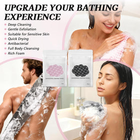 Blissal hanging to dry in bathroom, illustrating quick ventilation and freshness benefit