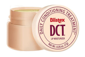 Blistex DCT texture close-up highlighting smooth formula for fast absorption