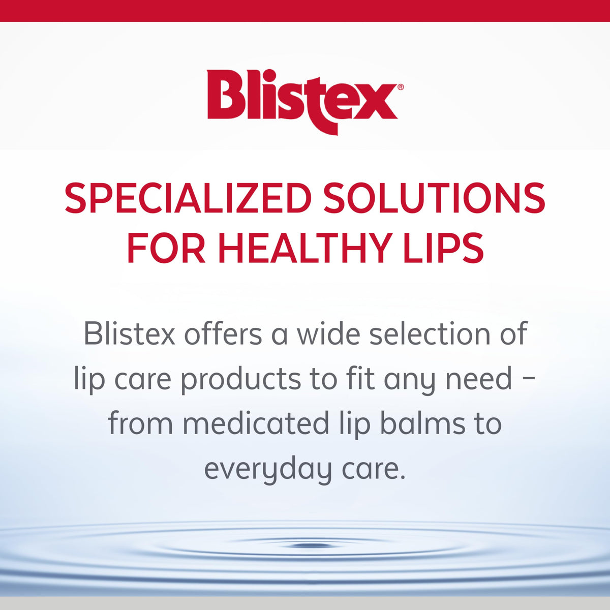 Applying Blistex Deep Renewal on lips for instant hydration and smoothing