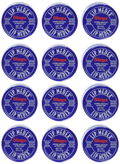 Blistex Lip Medex front tube showing label and quick soothing benefit