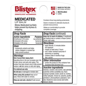 Blistex pack of twelve sticks arranged for home and travel convenience