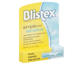 Blistex close-up of twist-up stick highlighting smooth application