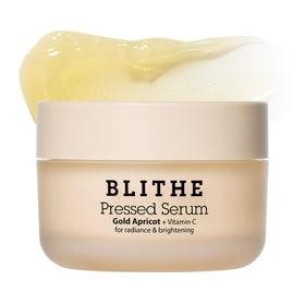 BLITHE jar front view showing product and glow benefits