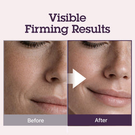 BLITHE nighttime routine scene with jar near bedside lamp for nightly firmness