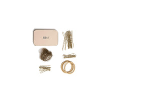 Bloch hair kit pouch front view showing compact storage and easy transport