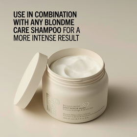 BlondMe label and ingredient panel highlighting BONDFINITY Technology