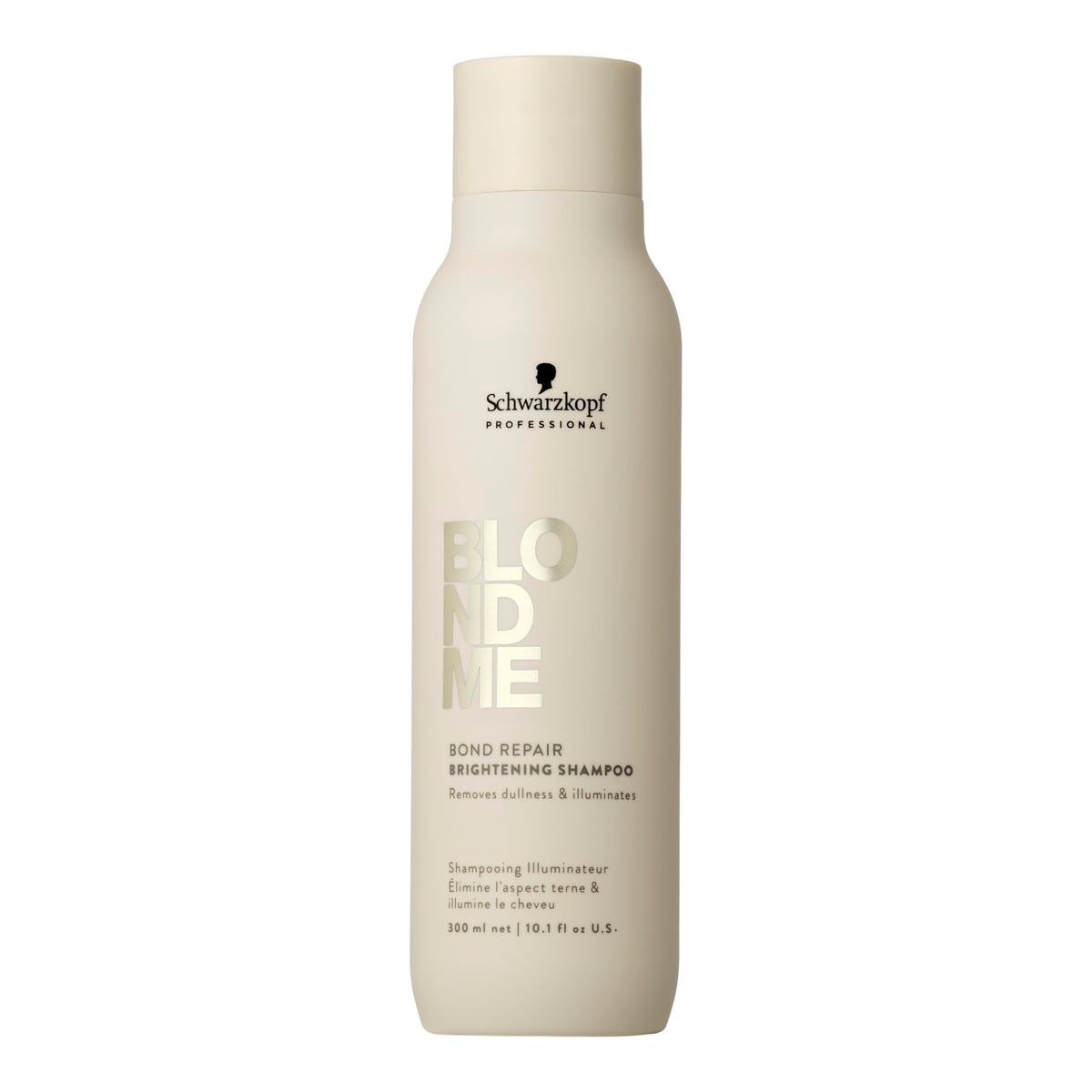 BlondMe front packaging showing bottle and branding for salon-quality results