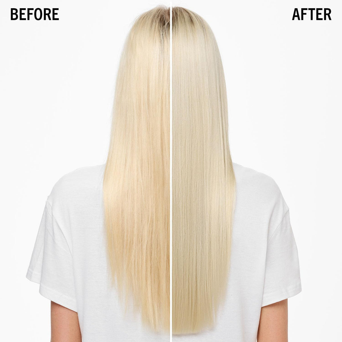 BlondMe displayed on bathroom shelf evoking professional salon-quality upkeep