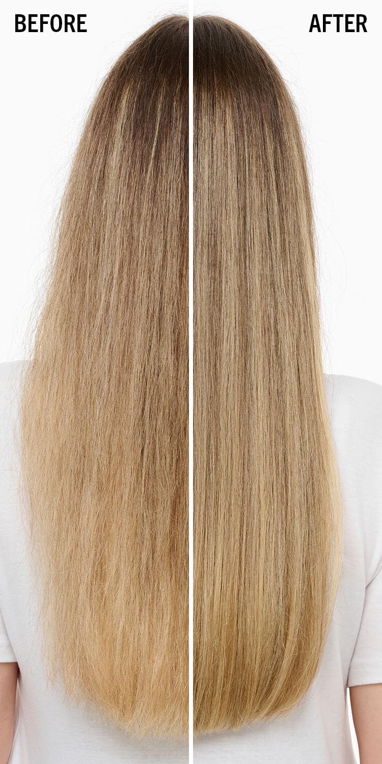 BLONDME applied by stylist in salon illustrating professional-grade results