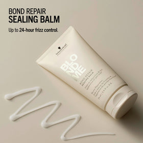 BlondMe size comparison next to hand highlighting travel-friendly 2.5oz