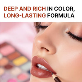 BLOOM IN BOX swatches on arm illustrating pigment payoff and shade variety