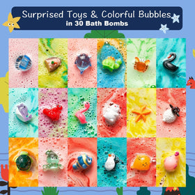 BloomFizzy toy reveal in bathtub showing a surprise figure and engaging play
