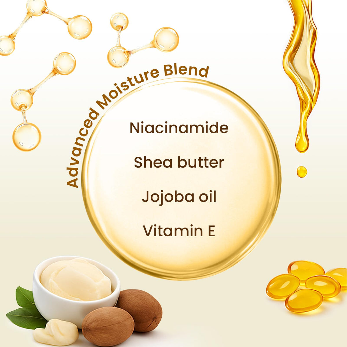 BLOOMORA inside bootie with visible moisturizing serum for deep hydration