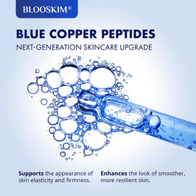 blooskim face application lifestyle scene showing gentle use for mature sensitive skin