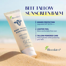 Blooskim creamy texture closeup demonstrating quick absorption and hydration