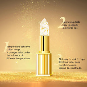BLOWADM application on lips closeup showing even coverage and hydrating finish benefit