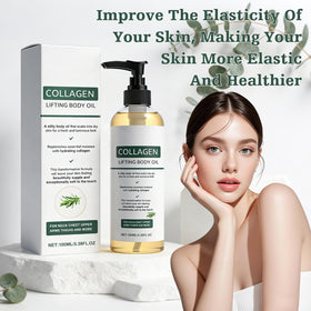 BLOWADM oil texture droplet on skin highlighting lightweight absorption benefit