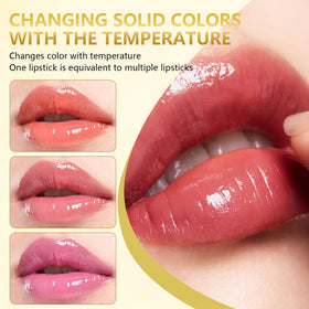 BLOWADM swatch on arm showing color transformation to illustrate personalized shade benefit