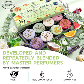 BLRIET texture detail of dissolving surface highlighting concentrated essential oils