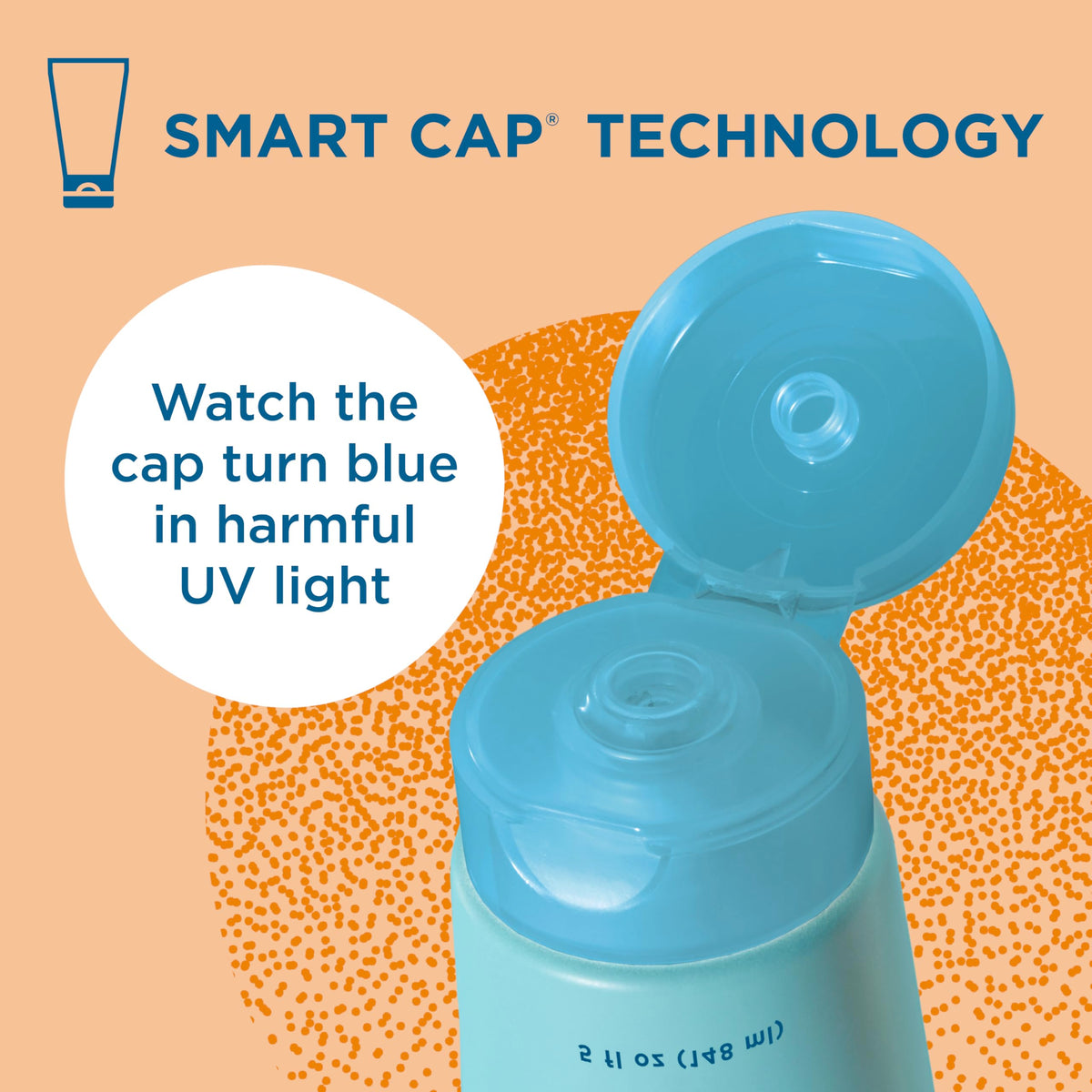Blue Lizard bottle in hand showing 5 fl oz size and travel-friendly scale