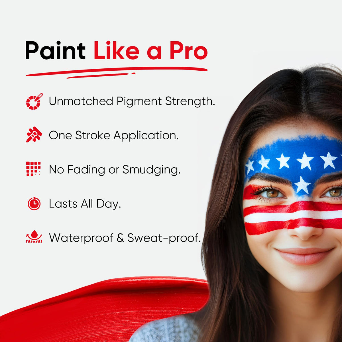 Blue Squid PRO texture swipe showing rich pigment and smooth, blendable finish