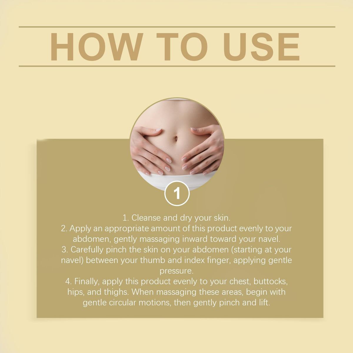 BlueBouff lifestyle image of pregnant person using serum for daily hydration