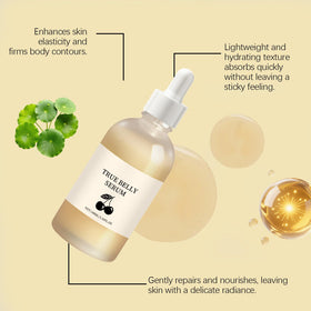 BlueBouff close-up of serum drop demonstrating lightweight fast absorption benefit