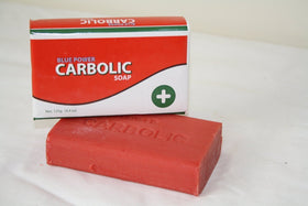 BluePower soap lather on palm showing rich foam and effective cleansing action