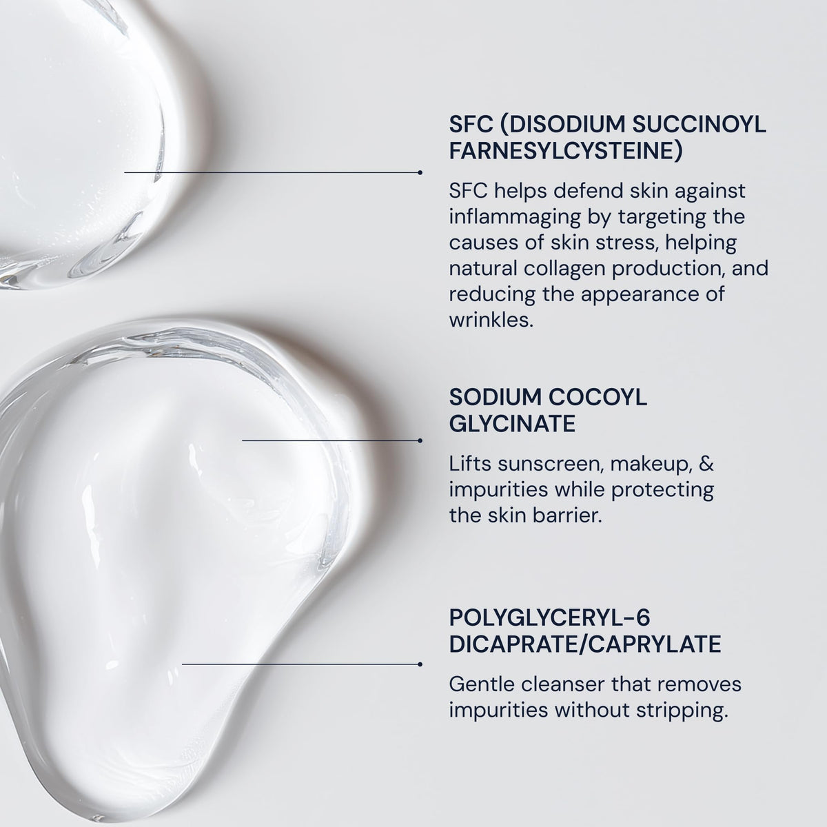 Blueprint Bryan Johnson cleanser staged in bathroom routine to show morning and evening use