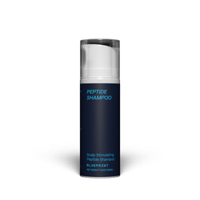 Blueprint Bryan Johnson front packaging showing clean clinical design and size benefit