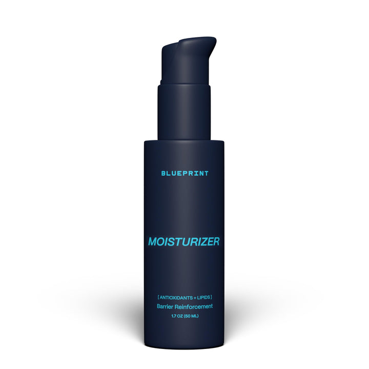 Blueprint Bryan Johnson front packaging showing jar and label, highlights clean design and benefit