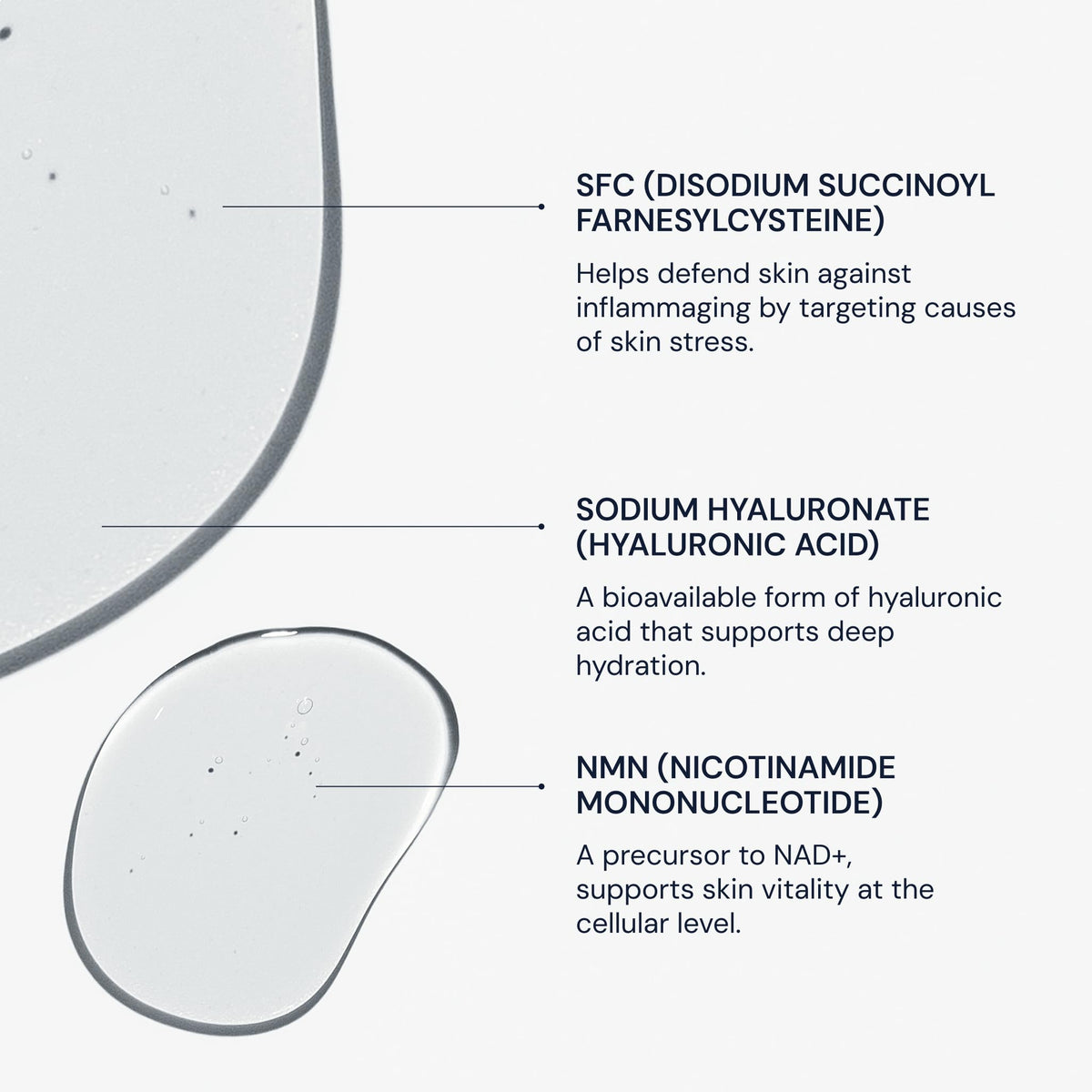 Blueprint Bryan Johnson NMN ingredient visual highlighting cellular support benefits