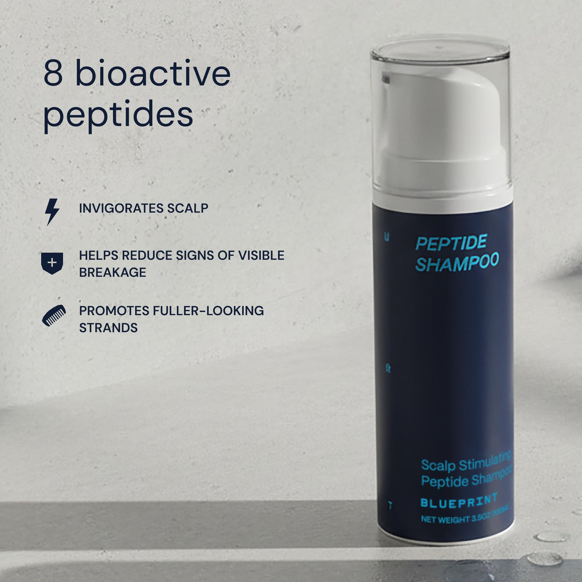 Blueprint Bryan Johnson fragrance-free icon detail emphasizing gentle, sensitive-friendly formula