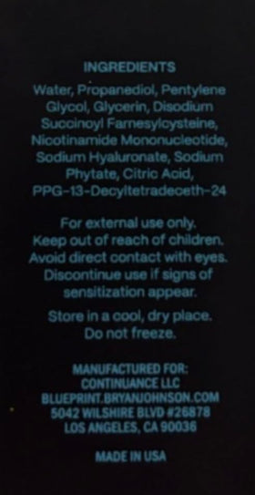 Blueprint Bryan Johnson trio with cleanser and moisturizer demonstrating routine synergy