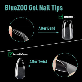 BlueZOO numbered tips with size chart for fast selection