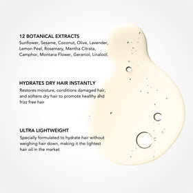 BLUMAAN before and after frizz control illustrating visible smoothing and manageability benefit