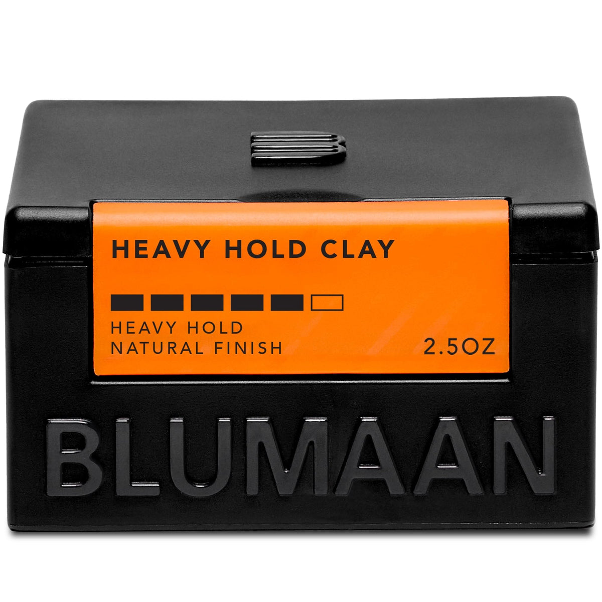 BLUMAAN heavy hold clay front packaging shows strong-hold styling