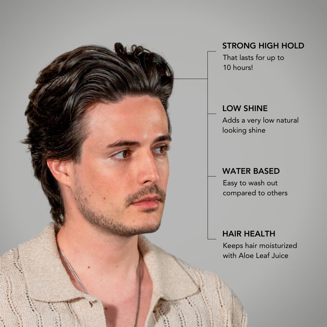 BluMaan hands applying pomade demonstrating smooth application and control