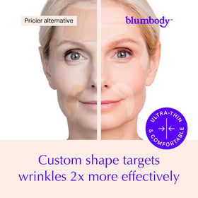 BLUMBODY patch on outer eye area reducing crow’s feet appearance