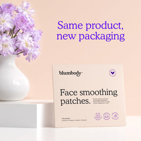 BLUMBODY open tray with multiple patches organized for nightly use