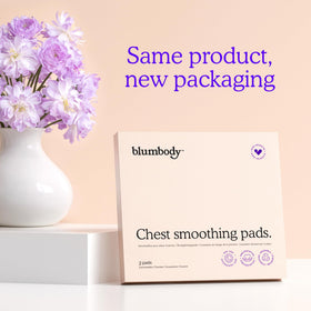 BLUMBODY pads stored on protective backing preserving stickiness between uses