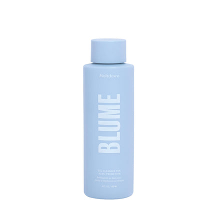 Blume Meltdown front packaging showing bottle and product name, clear and informative