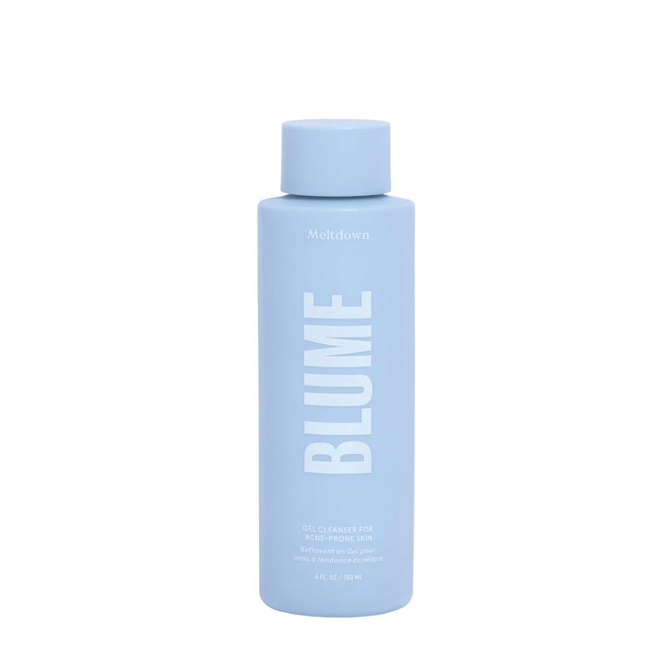 Blume Meltdown front packaging showing bottle and product name, clear and informative