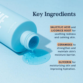 Blume Meltdown gel swiped on skin showing lightweight texture and hydrating feel